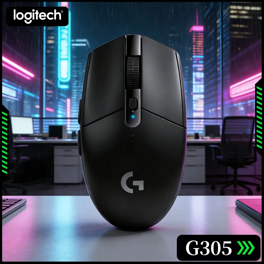 G305 Logitech Wireless LIGHTSPEED Gaming Mouse 6 Config Keys Quick Hotkey Remap Function PC Mac Users