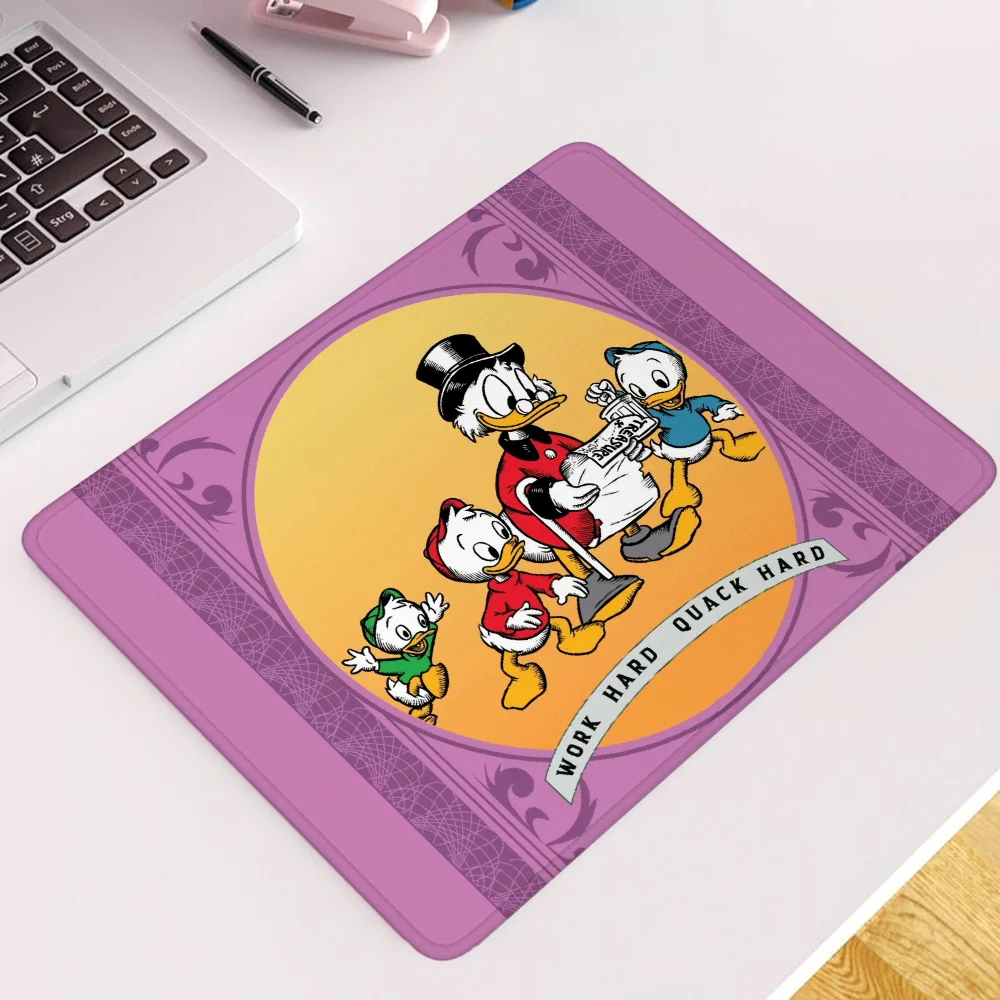 Desk Mat Scrooge McDuck Gaming Mouse Pad Anime Small Pc Gamer Accessories Mousepad Company Game Mats Mause Laptop Computer Table