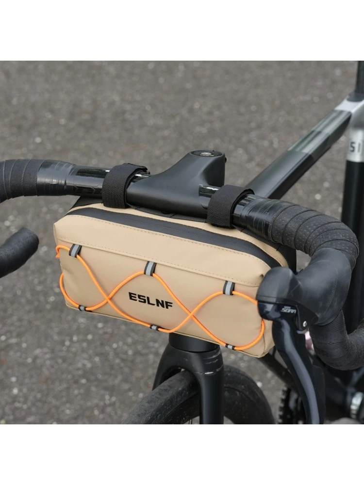 AliExpress FZCSPEED Waterproof Bike Handlebar Bag, Detachable Shoulder Strap, Multifunctional, Portable, Mountain Bike Road Bike Accessories