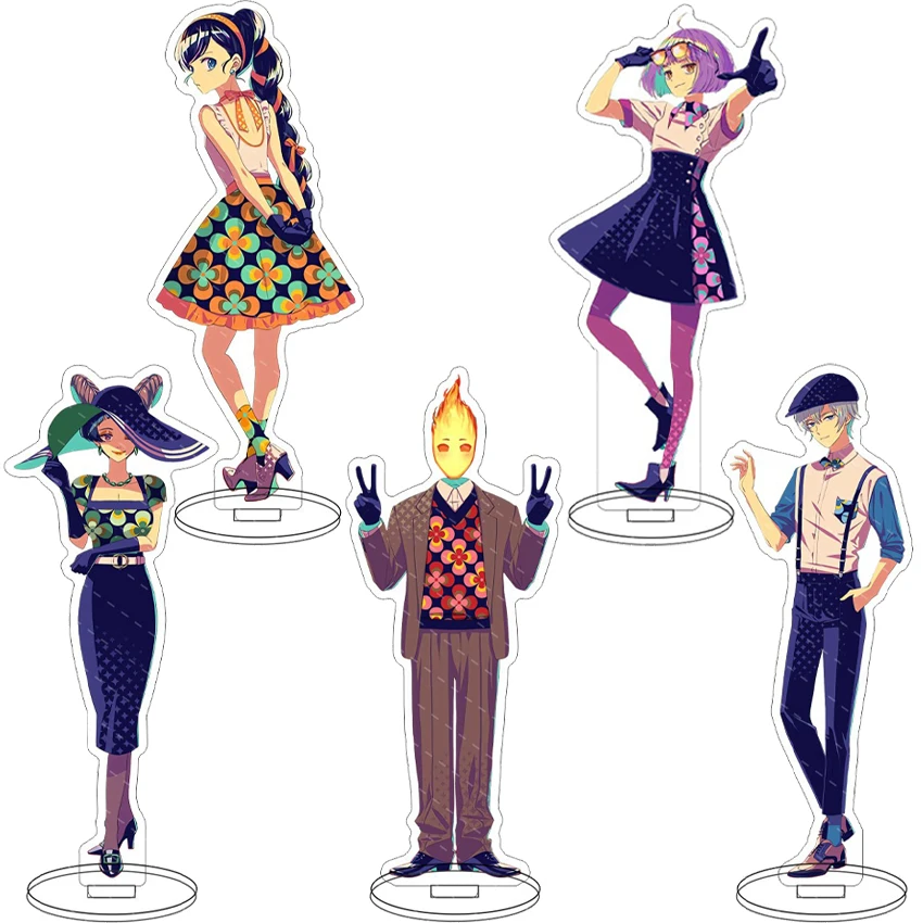 16CM Anime Game Figure Neko Tsukahara Atori Haruto Masaki Osoto Shihainin Ruri Menou Cos Acrylic Stand Ornaments Gifts