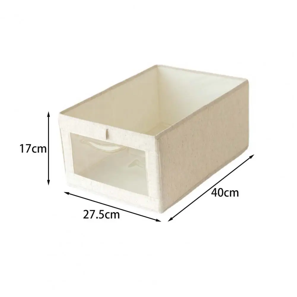Caja de almacenamiento plegable, cómoda y lavable, diseño plegable, organizador de ropa y pantalones, uso diario