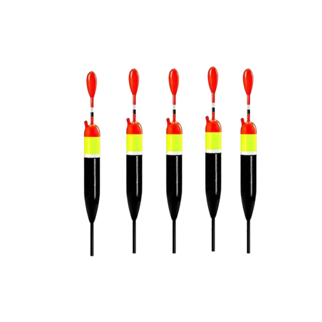 5er-Set Gleitboller-Angelstopfen 3g 4g 5g 10g 15g Gewichte für Crappie, Panfish, Forelle, Barsch Angelstopfen