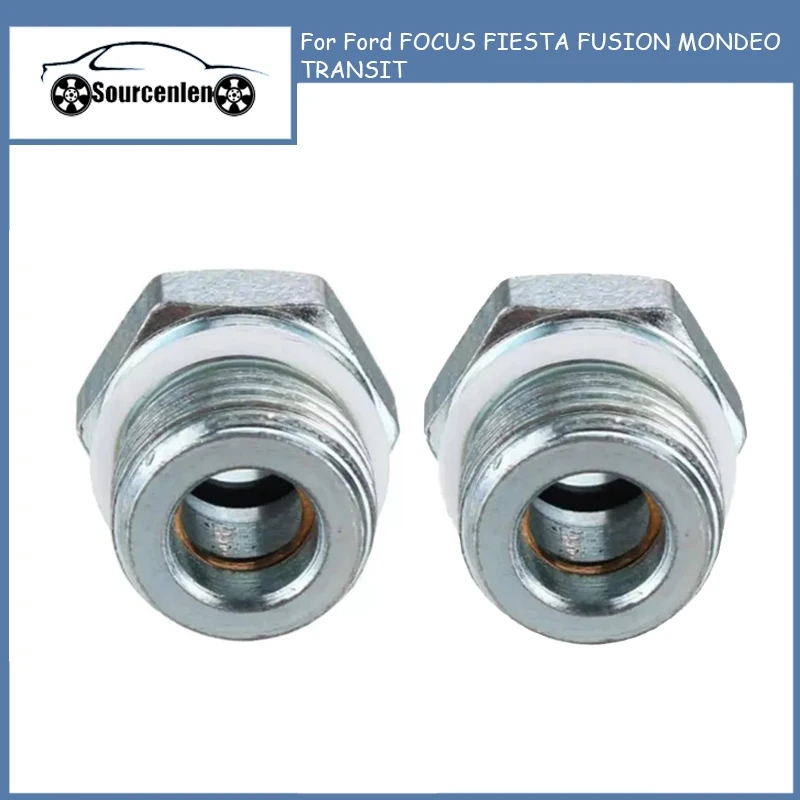 

Brand New 2pcs Power Steering Pipe Connector Nut for Ford FOCUS FIESTA FUSION MONDEO TRANSIT F33C3F656BA