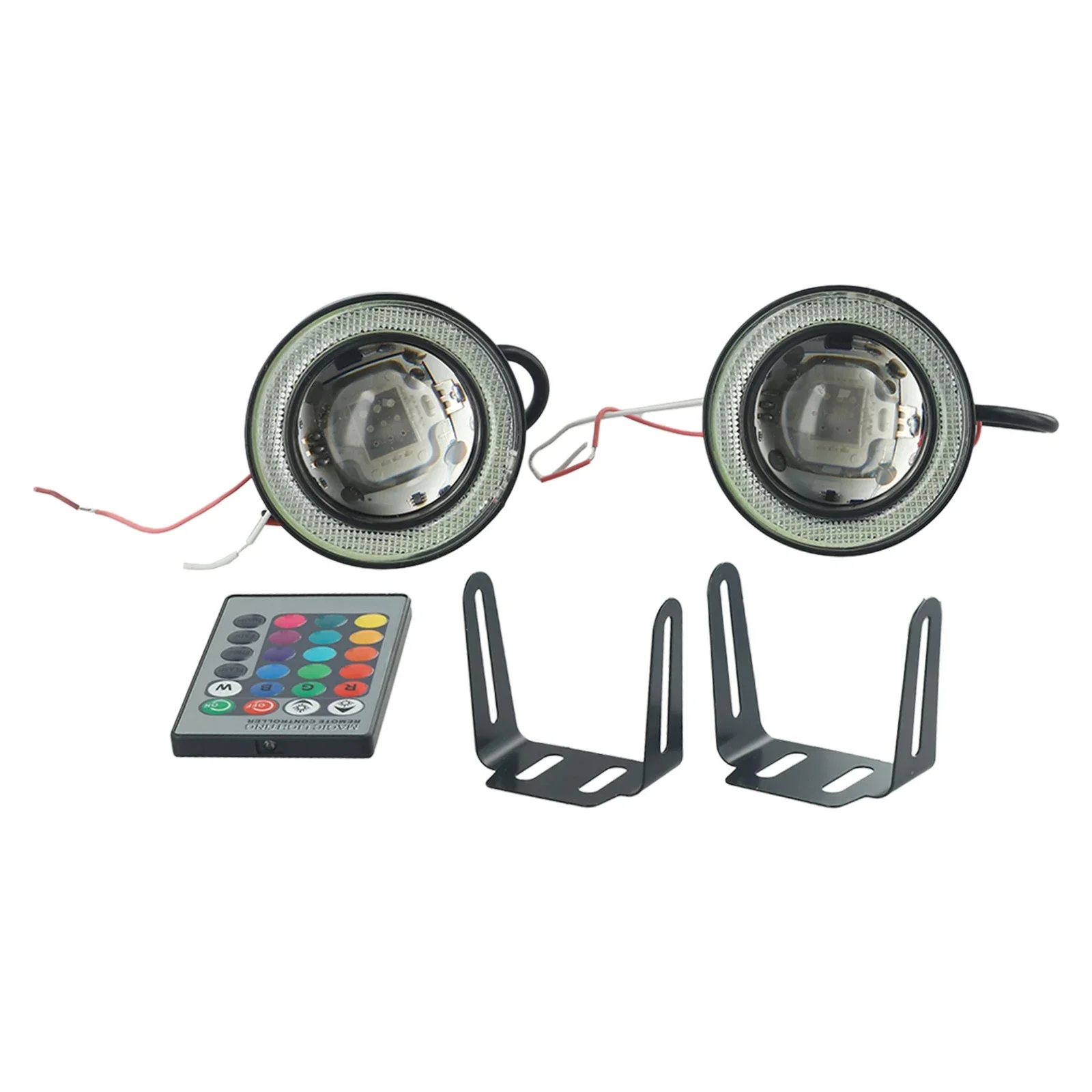 2PCS Projector COB LED Car Fog Light 3.0\