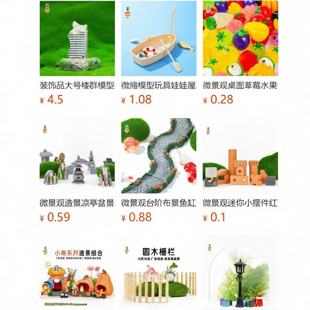 Aquarium Aquarium Landscape Resin Window Ornament Garden Decor Accessory Pastoral Miniature Craft Fairy House Statuette Piece - Aliexpress Deal