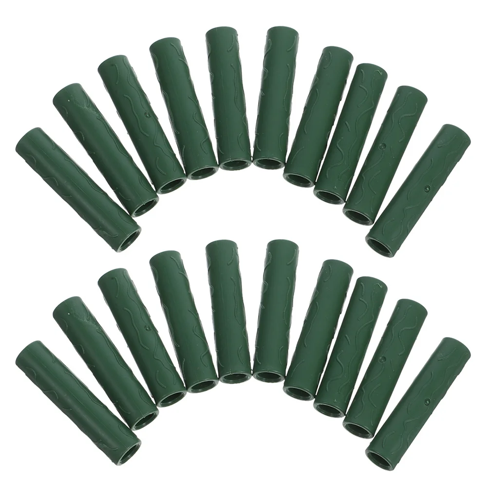 

36pcs Climbing Plant Support Connectors 11Mm Plastic Garden Stake Couplers For Trellis Greenhouse Frames Diy Garden Layouts