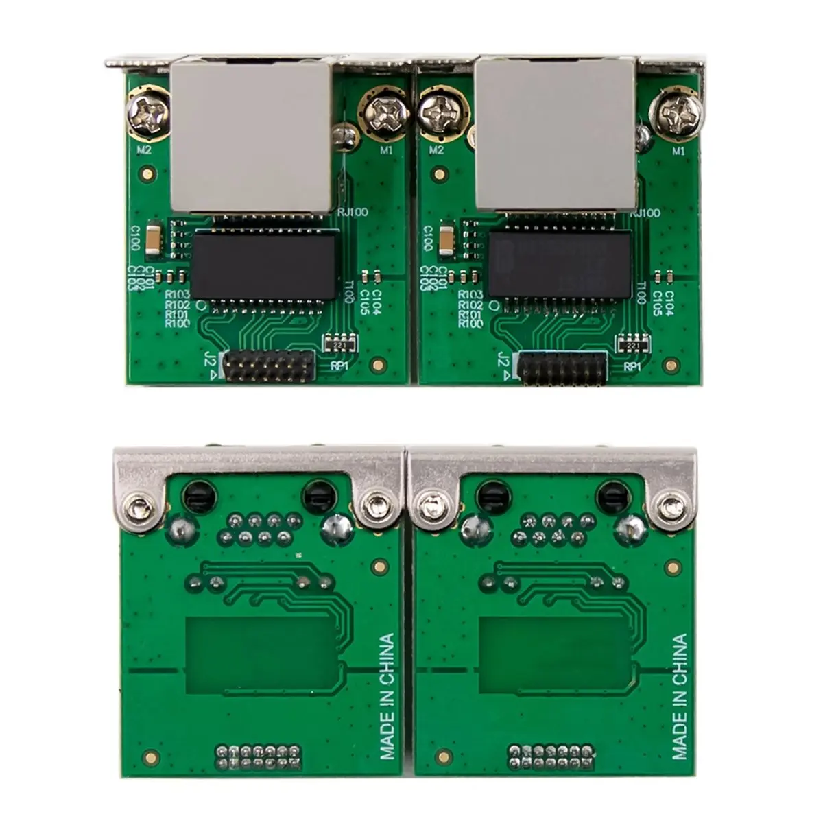 PCI-E Vision Acquisition Card RJ45 Gigabit Ethernet Card RS232 Serial Port Server I350T2 for Win10/11 Linux Desktop PC