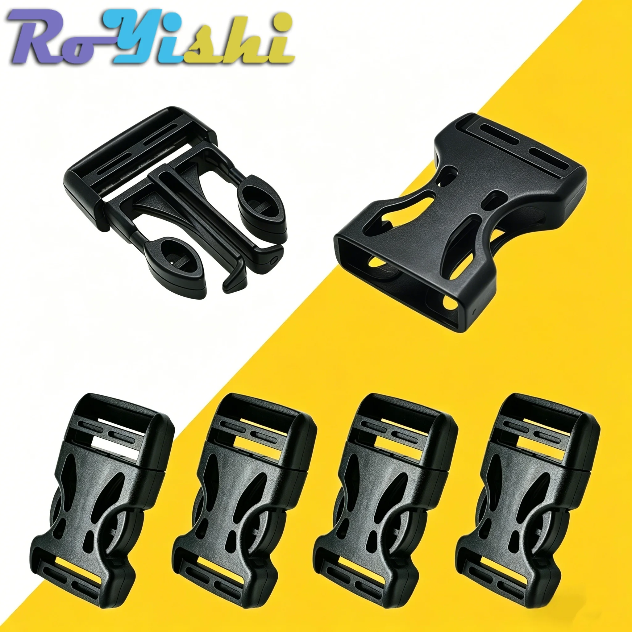 Heavy Duty Quick Release Buckles Set for Nylon Straps