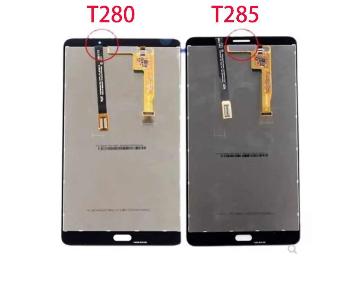 

Для Samsung Galaxy Tab A 7,0 "Wi-Fi 3G SM-T280 SM-T285 T280 T285 7,0 "ЖК-дисплей с цифровым преобразователем сенсорного экрана в сборе