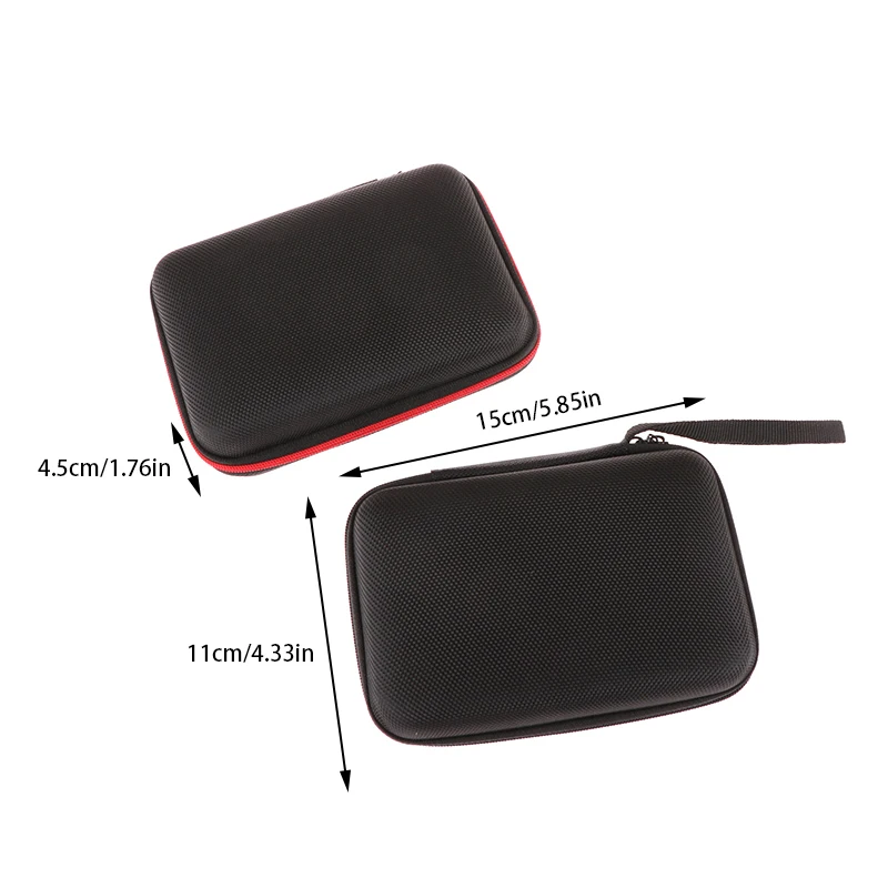 Game Console EVA Hard Shockproof Case protetora, Bolsa de Transporte, Mini Bolsa para R36S, Console Organizador, 2.5"