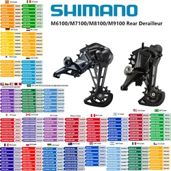 SHIMANO DEORE SLX XT RD XTR M6100 M7100 M7120 M8100 M8120 M9100 12S SGS Rear Derailleurs MTB Derailleurs 12-Speed Mountain Bike