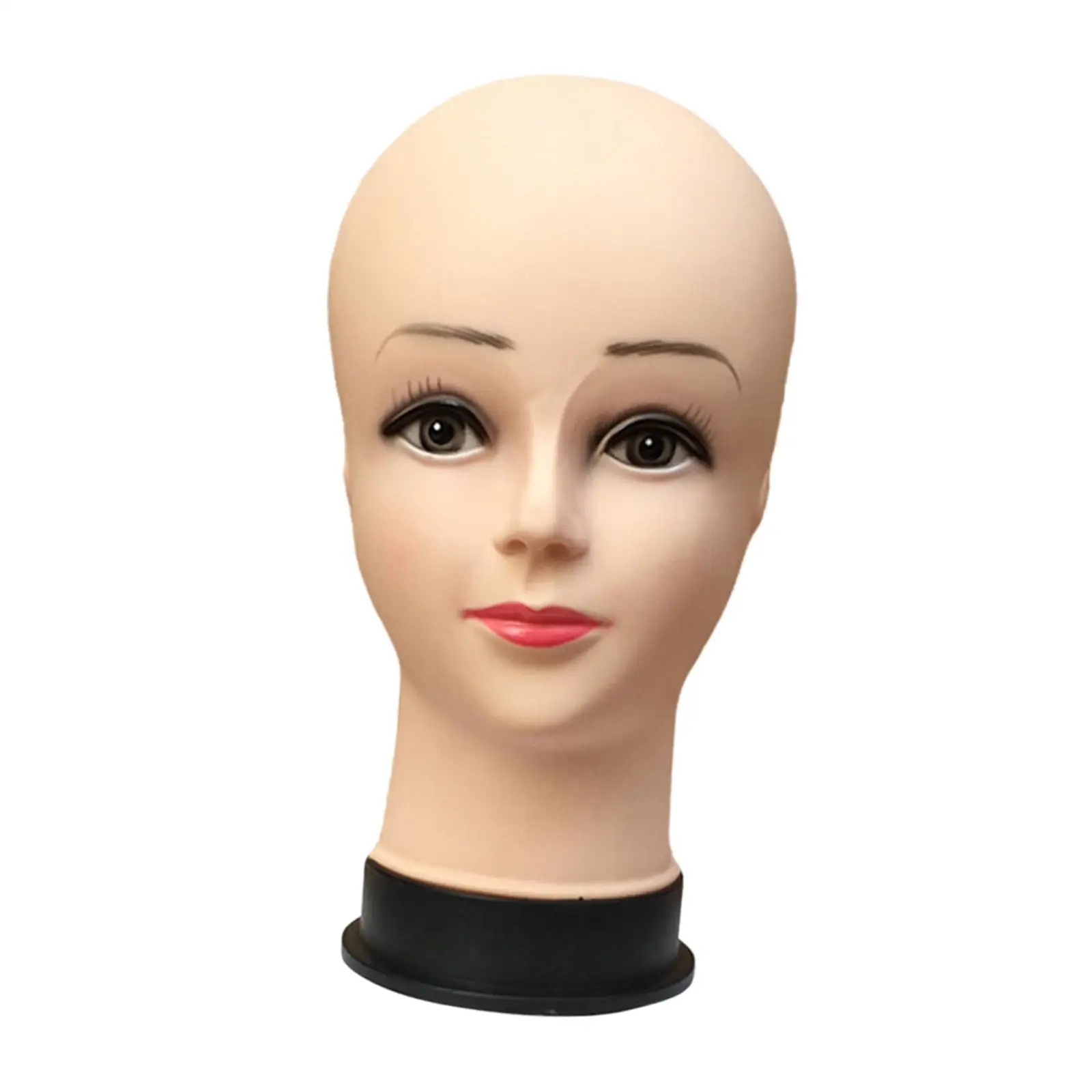 

Female Bald Mannequin Head Professional Wig Display Stand Hat Display Rack for Eyeglasses Hairdressing Wigs Caps Display