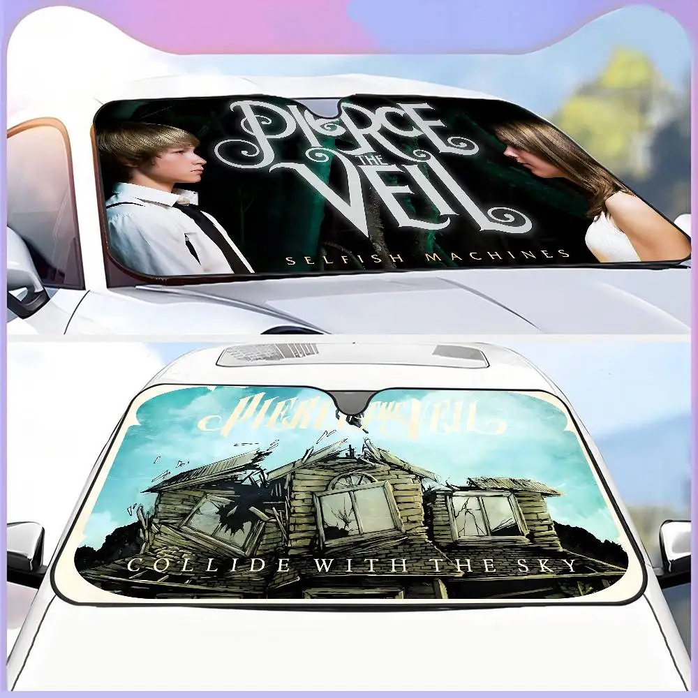 

Классический солнцезащитный чехол-накидка P-Pierce The V-Veil для автомобильного стекла с подогревом, защита от солнца для лобового стекла автомобиля, солнцезащитный экран для авто