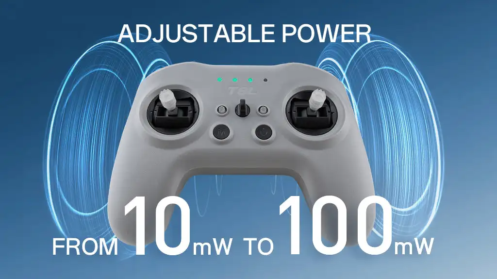 RadioMaster T8L Radio Controller 2.4G ELRS Transmitter 10CH Hall Gimbal Remote Controller USB-C for FPV Drone