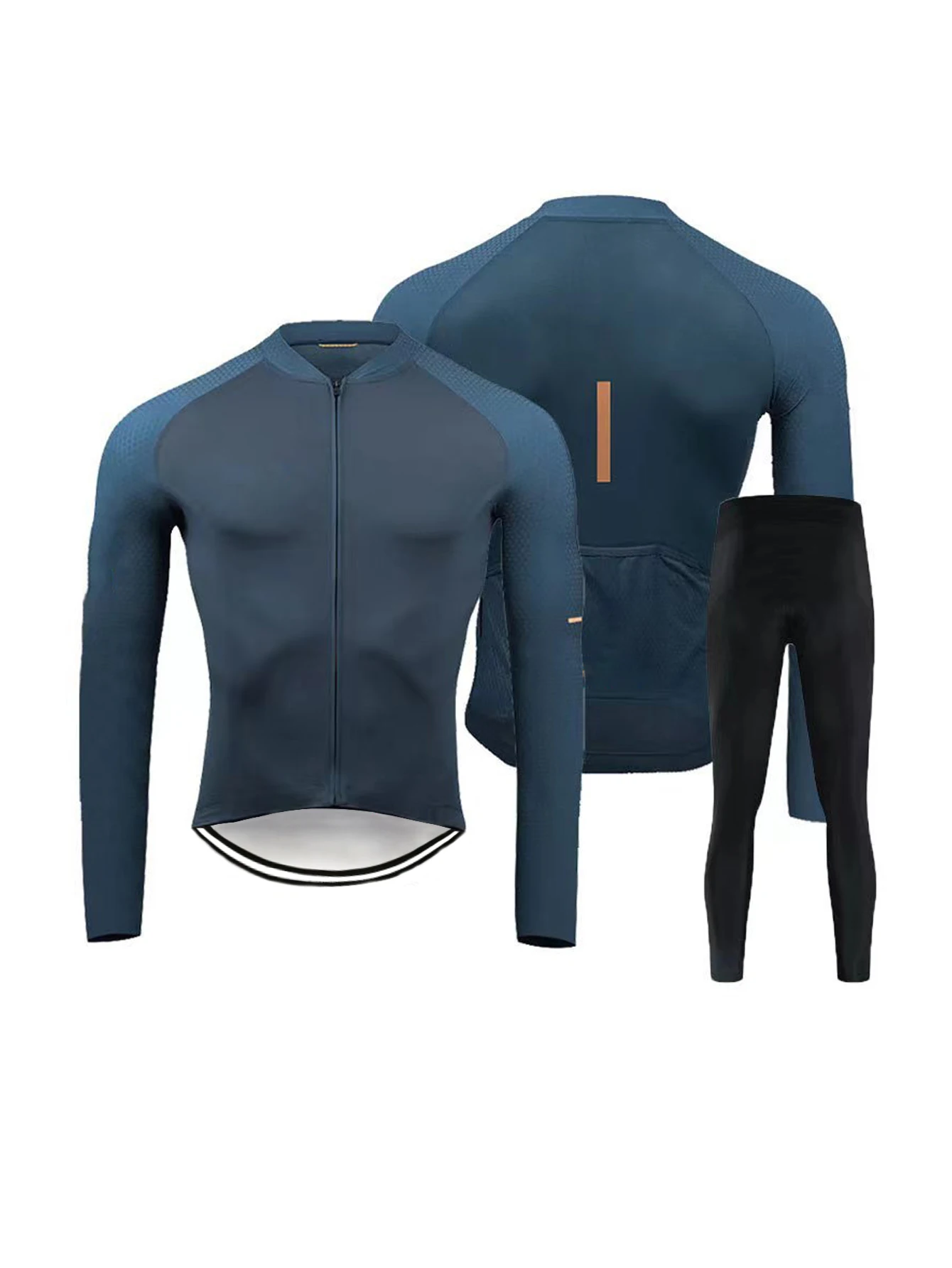 

2026Men's Cycling Kits Bike Clothing Long Sleeve Breathable Racing Road Bicycle Cycling Jersey Sets