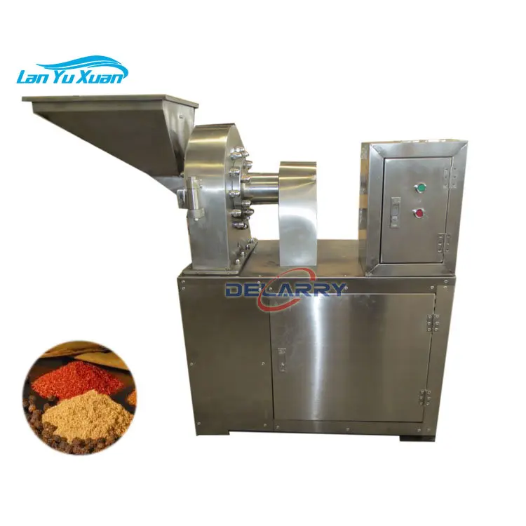 Electric Automatic Spice Pulverizer Herb Powder Grinding Machine Root Grinder for Sale