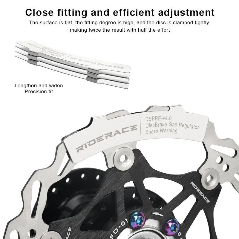 Bicycle Disc Brake Pads Adjusting Tool Stainless Steel Mounting Bike Hydraulic Disc Brake MTB Hydraulic/Line Disc Brake Caliper