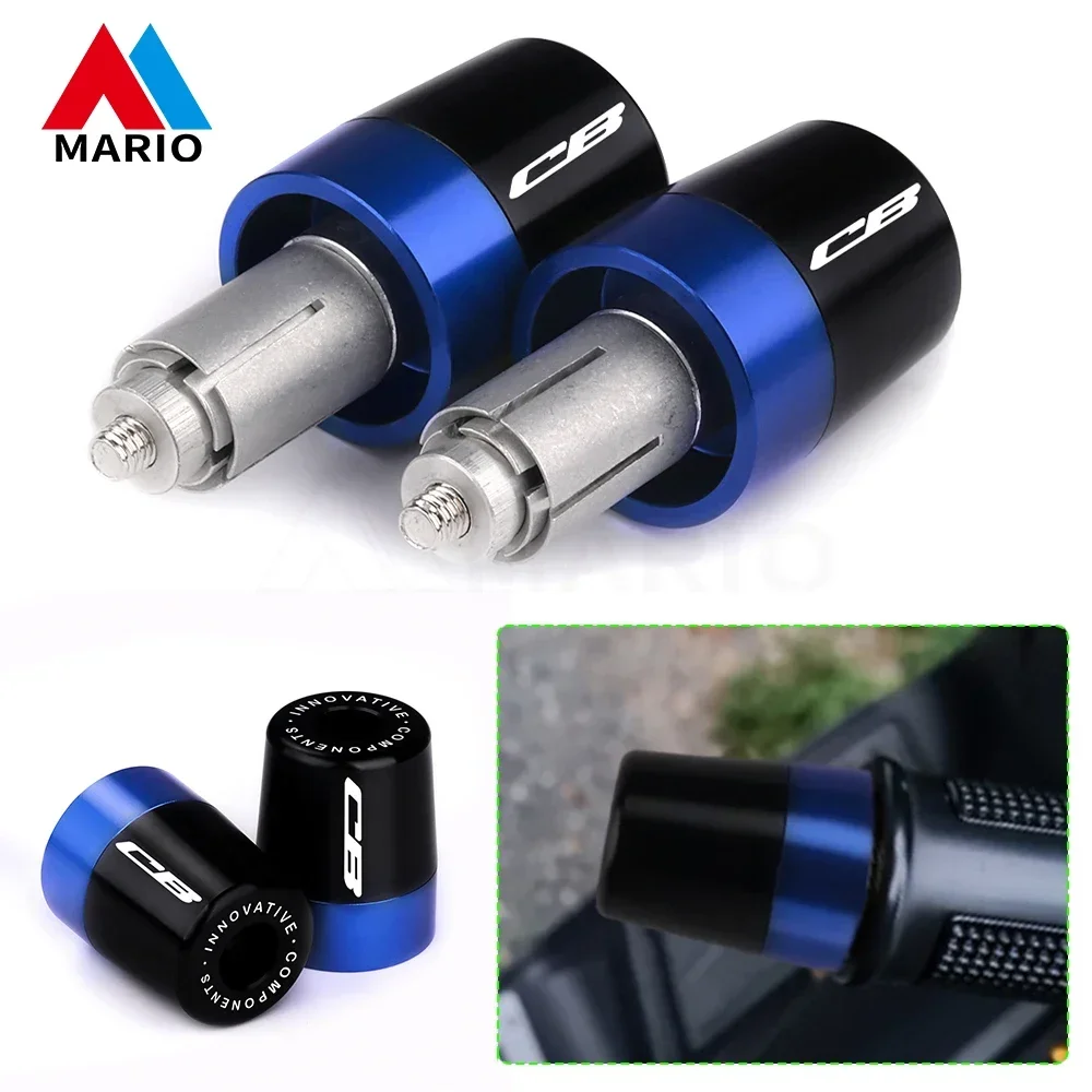 

For Honda CB CB650F CB650R CB 650F 650R Motorcycle Accessories CNC Aluminum Handlebar Grips Cover Handle Bar Cap End Plugs
