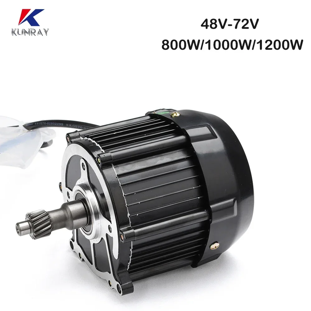 48V 60V 500W 650W 800W 1000W 1200W Brushless Motor Electrico Para Bicicleta Electric Motor For Cargo three-wheeler modified