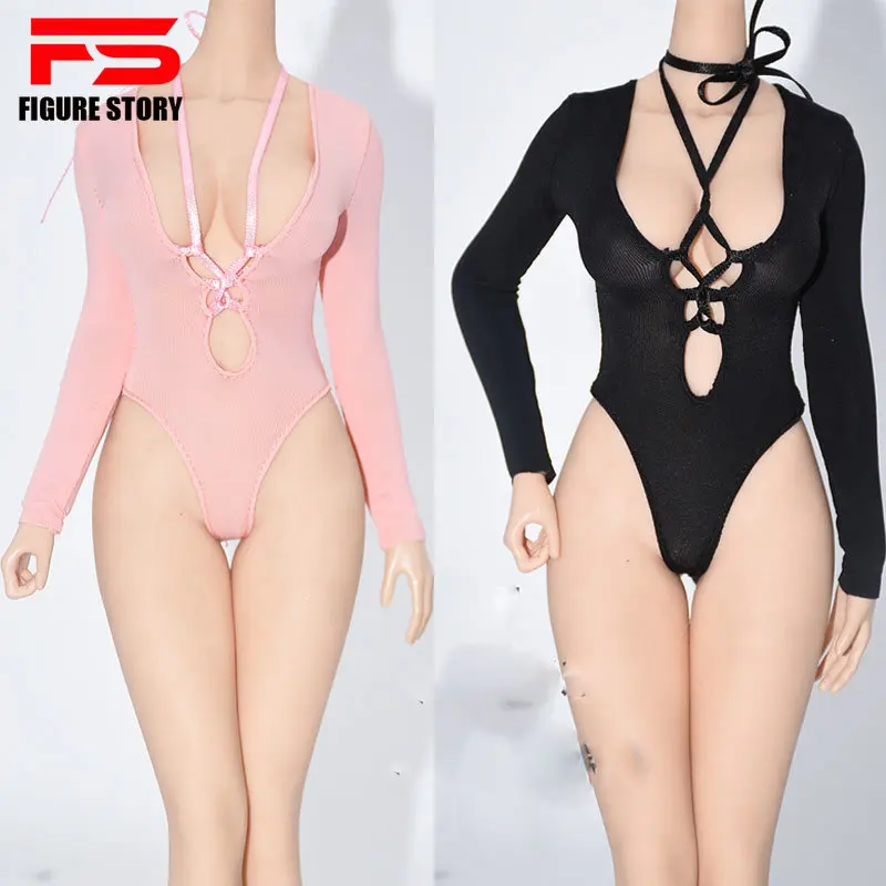 Weibliche Puppenkleidung im Maßstab 1:6, Strumpfhosen, Badeanzug, passend für 12-Zoll-Actionfiguren-Körpermodelle