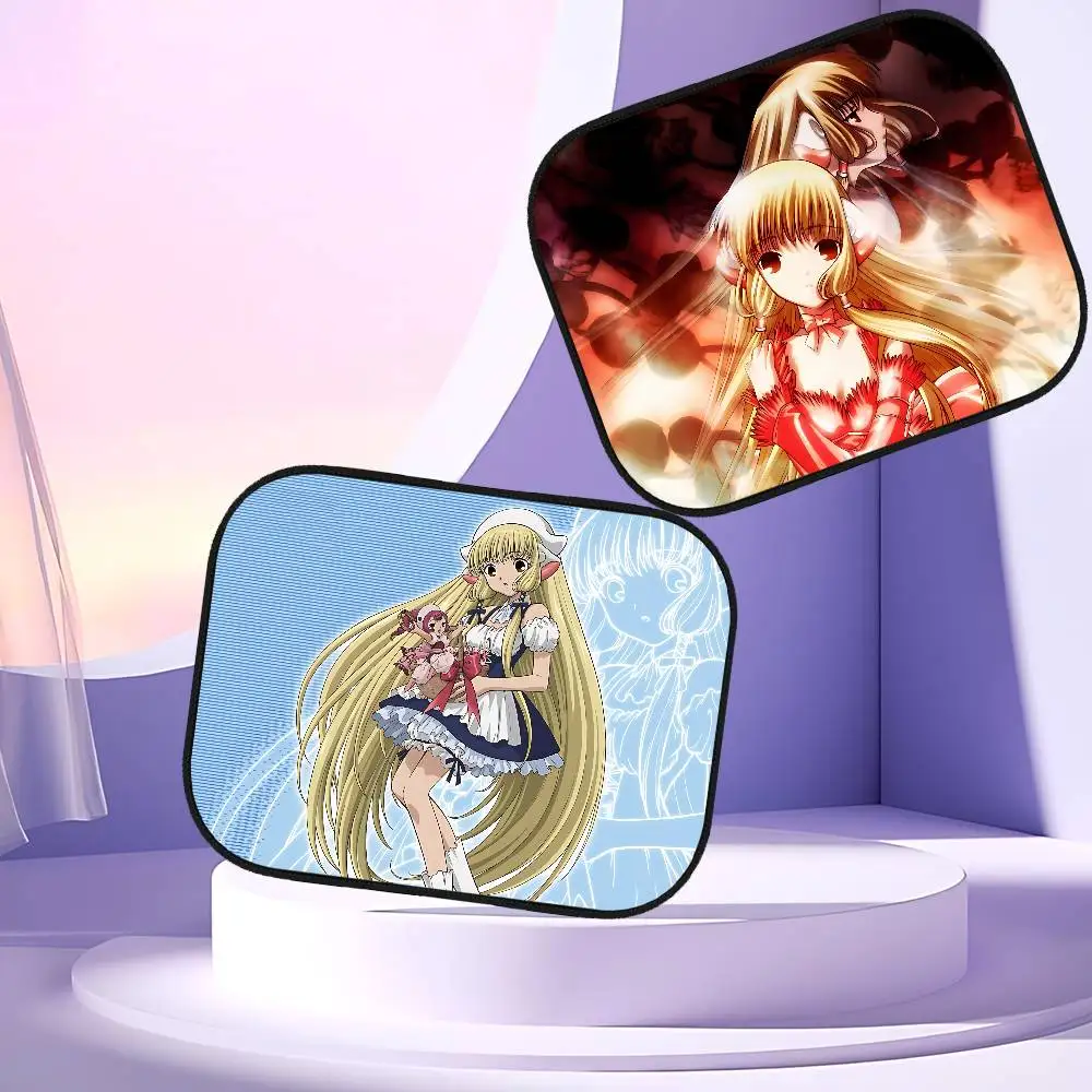 

C-Chobits классический аниме козырек от солнца на боковое окно для электростатических штор антибликовый автомобильный солнцезащитный козырек 99,9% блокировка UVR