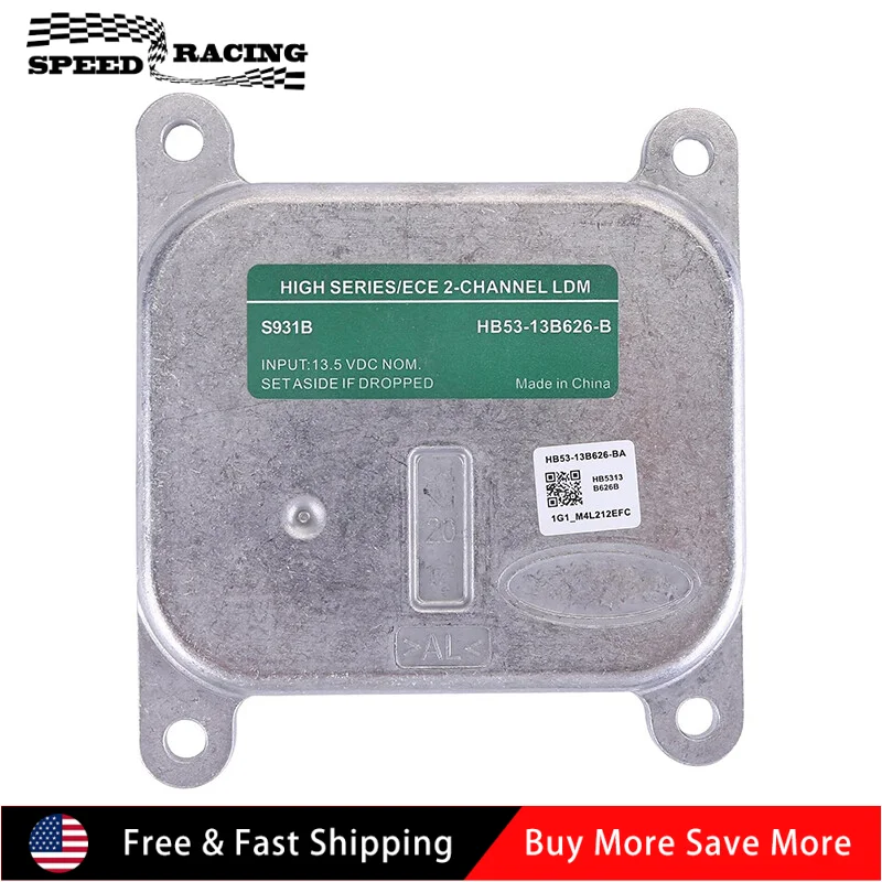 

HB53-13B626-B Полностью светодиодный модуль управления фарами для Ford Police Interceptor Utility Base 3,5 л V6 Gas 3.7L V6 Flex 2017-2019 гг.