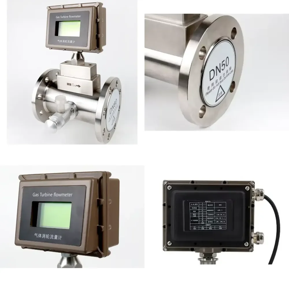 

High Accuracy 3.6VDC Turbine Instrument Turbine Flowmeters Intelligent Turbine Natural Flow Meter