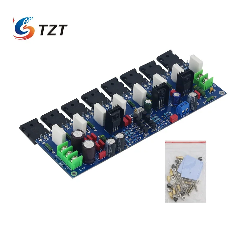 

TZT L40 200W Hifi Amplifier Board Power Amp Board Class A Class AB for Stage Home Professional Speaker