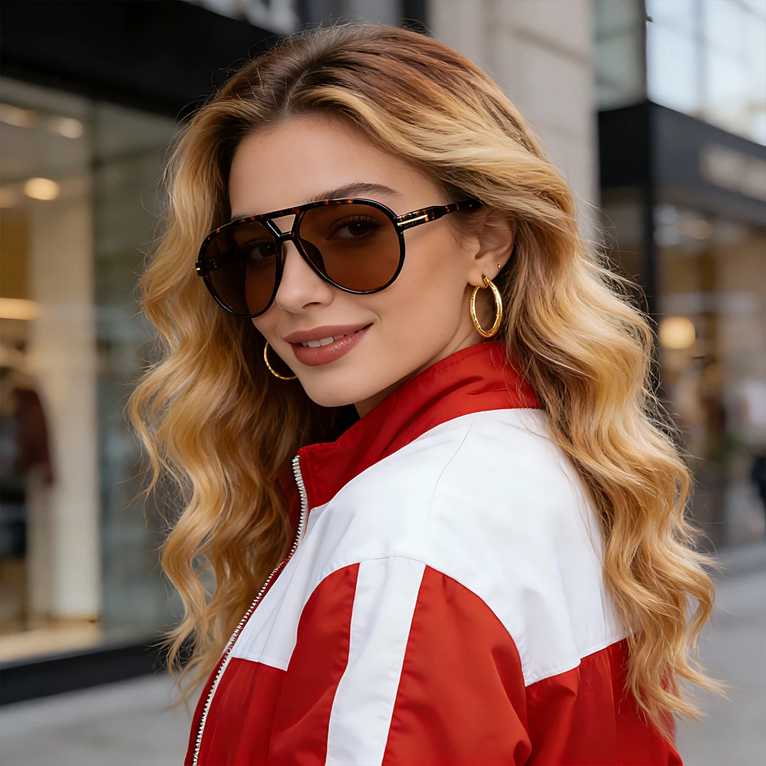 Retro Aviator Sunglasses for W - Women'S Fashion Of The 70S recension och pris