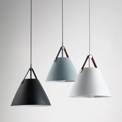 Led Pendant Lights Modern Bedside Lamp Bar Counter Northern Restaurant Ceiling Chandelier Coffee Store Lamps For Kitchen Fixture
