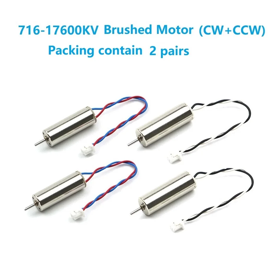 LDARC 820-16000KV Croeless  Brushed Motor CW CCW 1S for Tiny 7X R7 FPV Racing  Quad Motors