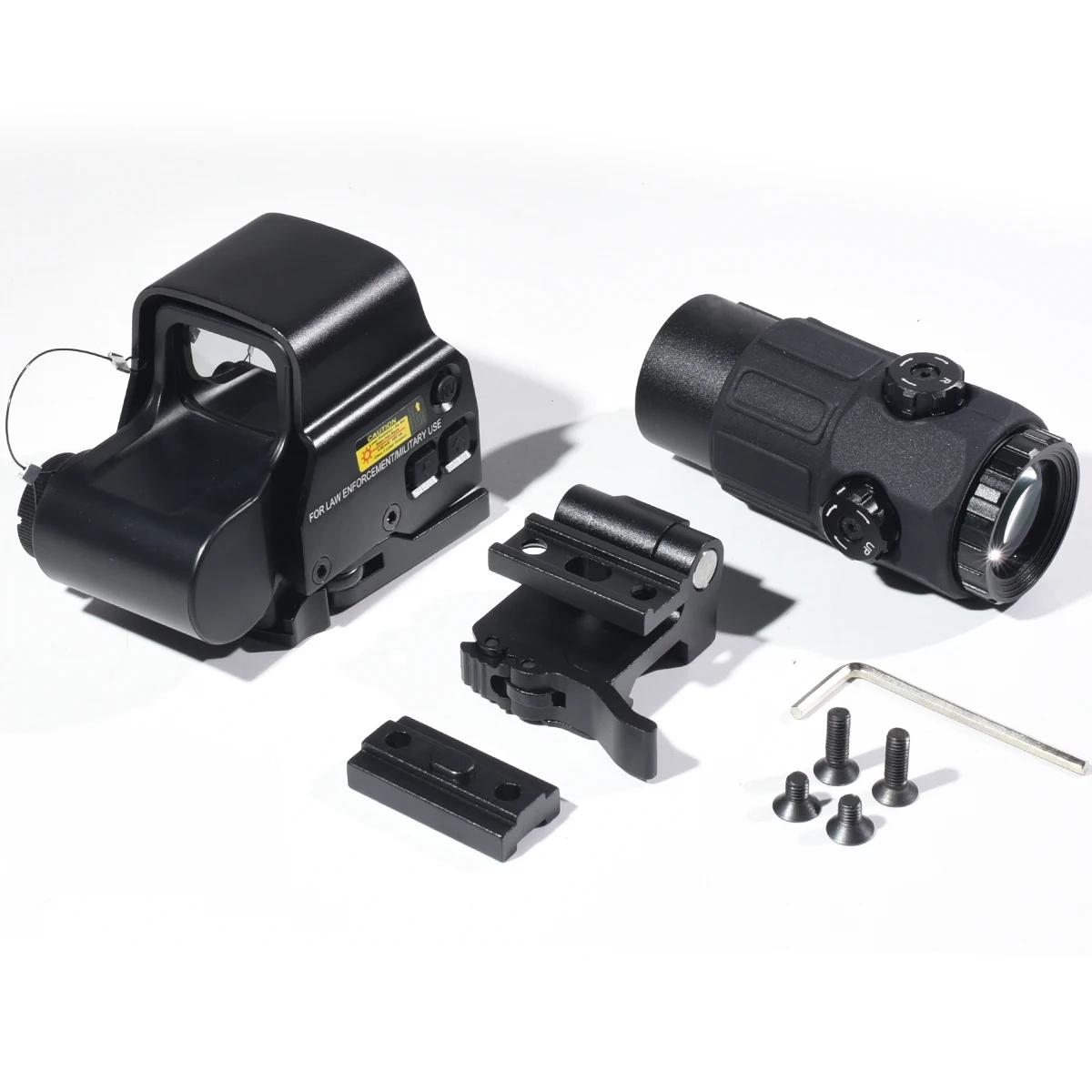 E***ch 558 G45 المكبر المجسم نطاق البصر للطي الجانب الوجه G43/33 3X مكبرات ل 558 تيار مستمر * التكتيكية منعكس Riflescope