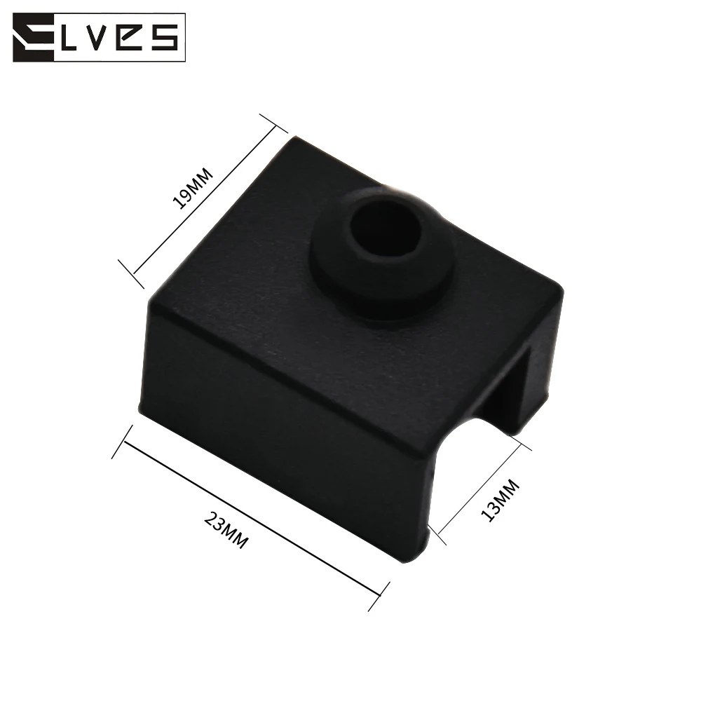 ELVES 3D Printer Parts Heater Block Silicone Cover For Sprite Extruder Ender-3 S1Silicone Sock Compatible