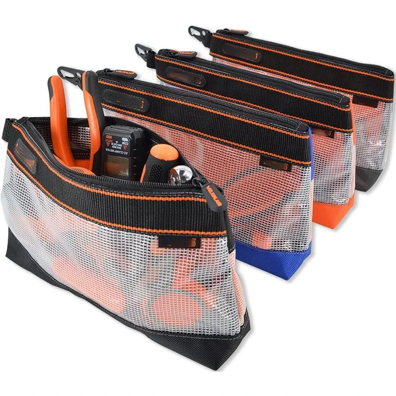 

Clear Tool Pouch, 4PCS Tool pouches, 13" Tools pouch,, Small bags,ouches with zipper