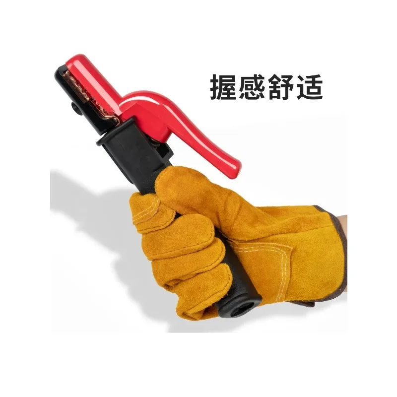 [Soft handle is not hot] Electric welding pliers Industrial grade electric welding machine welding handle pliers Anti-scalding 8