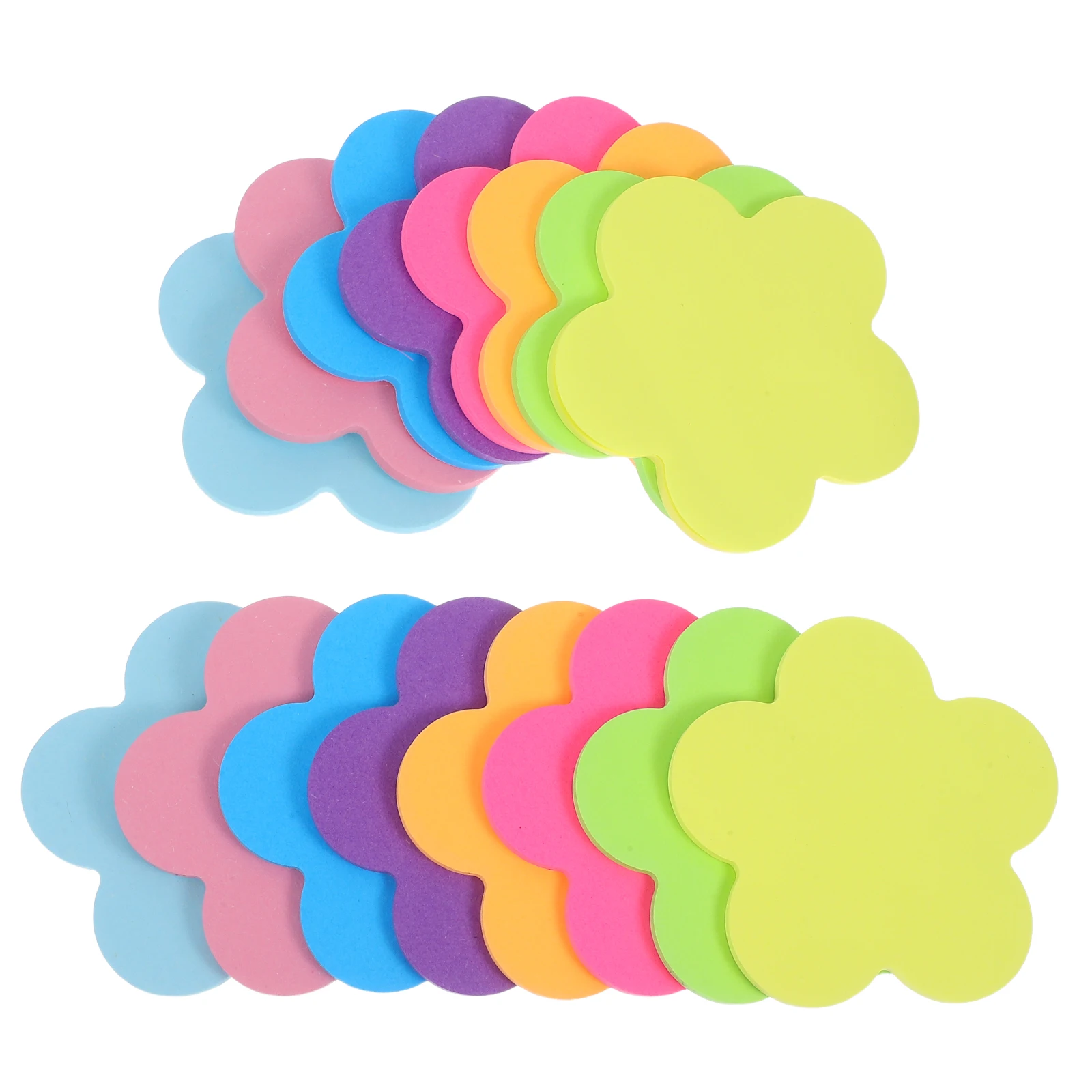 

16pcs Plum Colorful Memo Pad Marking Signature Note Pads Tabs Book Sticky Tabs Smooth Surface Portable Note Pads
