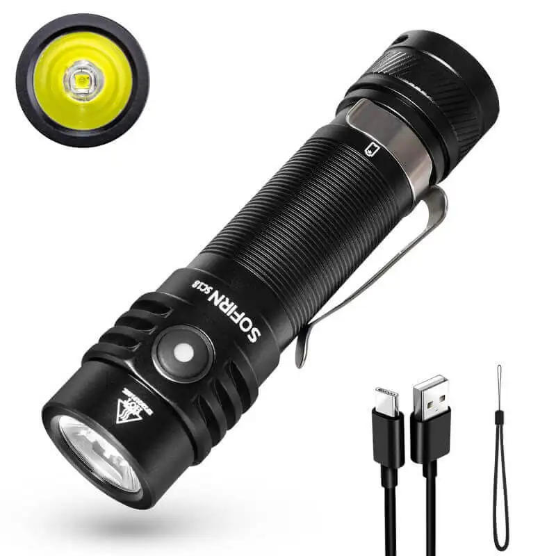 Sofirn SC18 Rechargeable EDC Flashlight