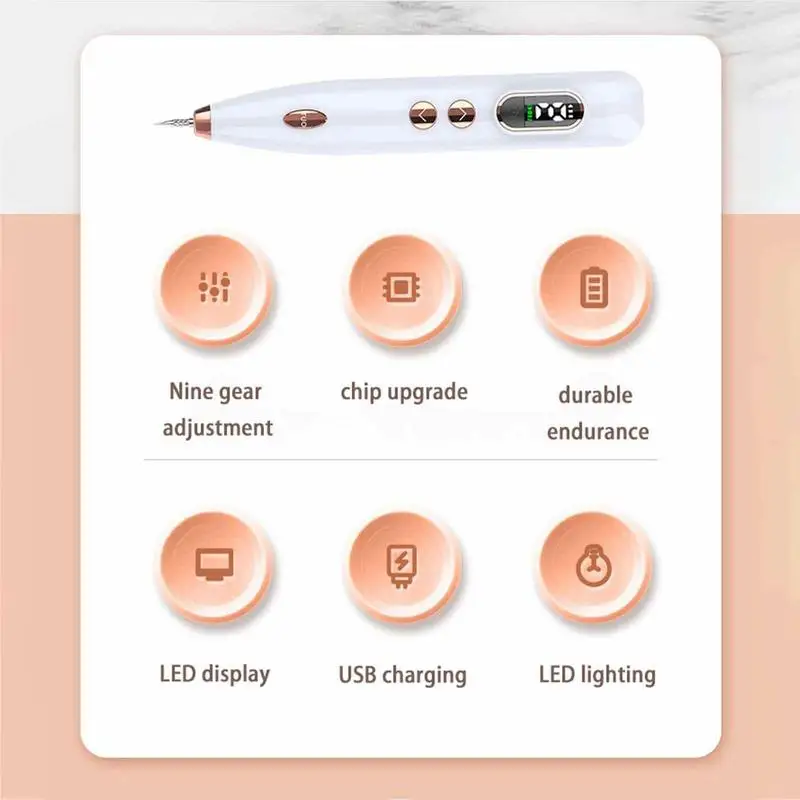 Penna per la rimozione delle talpe Strumenti per la cura della pelle Forniture adatte per donne Ragazze mogli Amici Famiglie per l'utilizzo a casa e in bagno