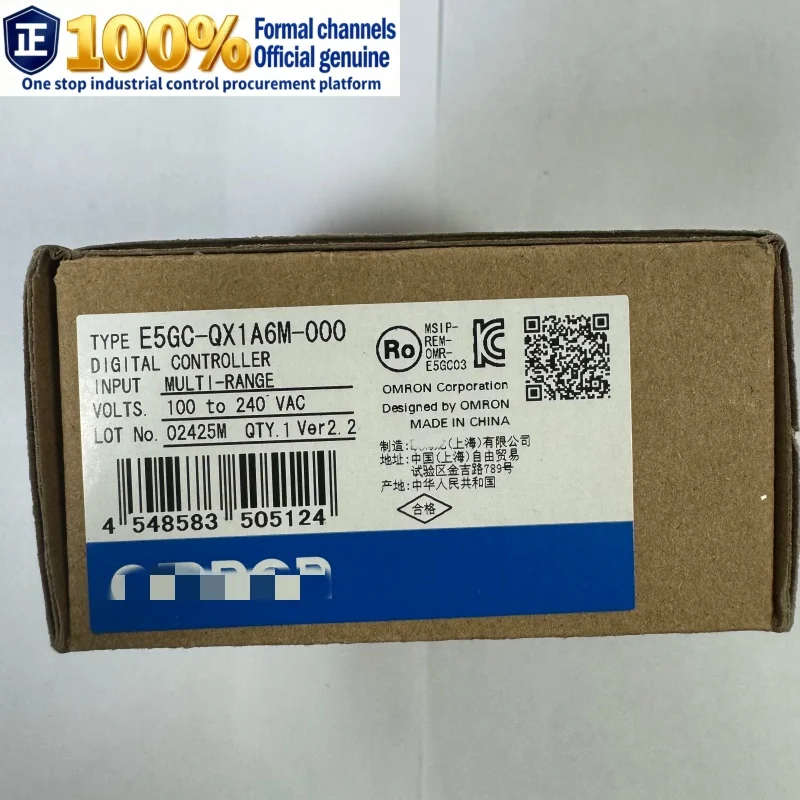 E5GC-QX1A6M-000 E5GC-RX0A6M-000 100% منتج جديد وأصلي ترموستات أصلي