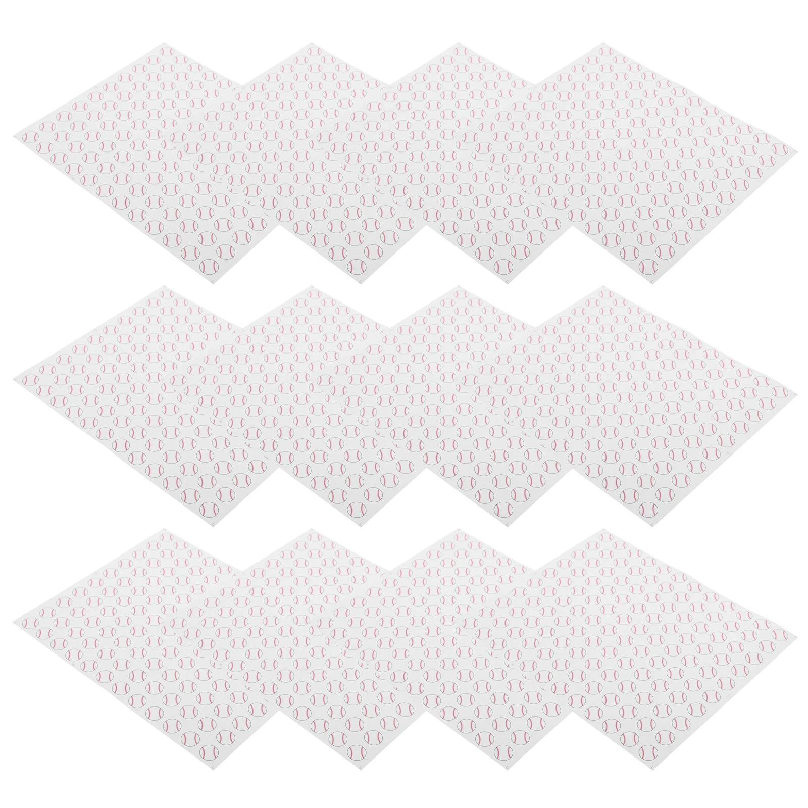 

20 листов бейсбольный спорт для детей и взрослых, наклейки с шариками для бутылок с водой, декоративные наклейки, долговечные украшения своими руками