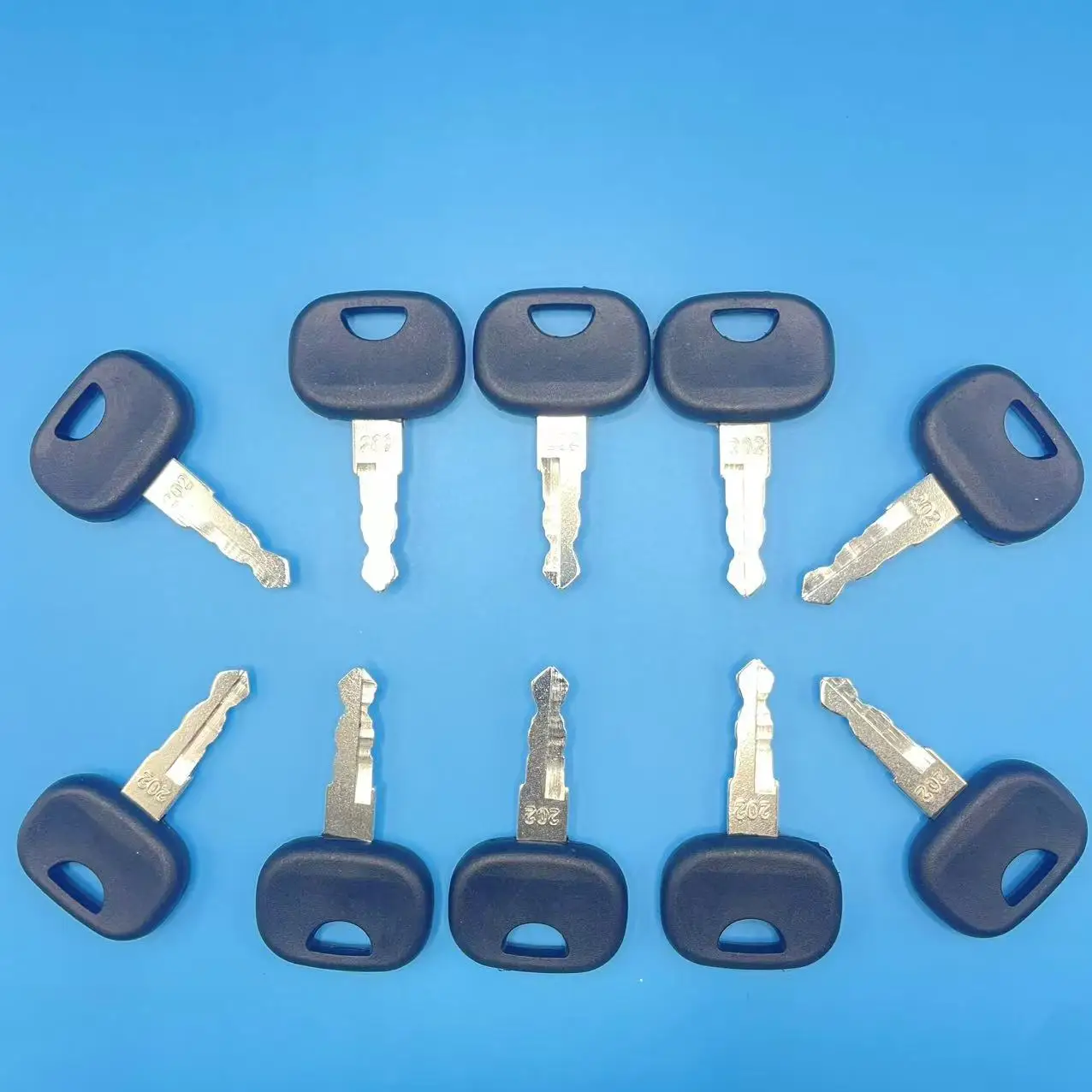 1/5/10pcs 202 Ignition Keys For Volvo Wheel Loader Fit for John Deere Heavy Equipment