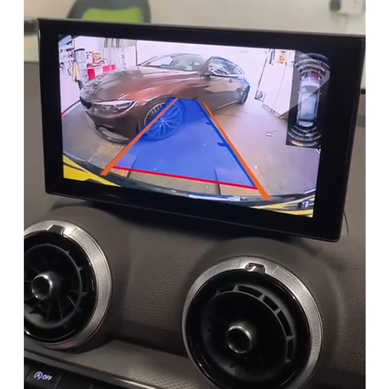 HICAMRUI Rear Reversing Camera for Audi Q2 Q2L 2025 2026 Add BackuP camera Without Coding  HD Night Vision