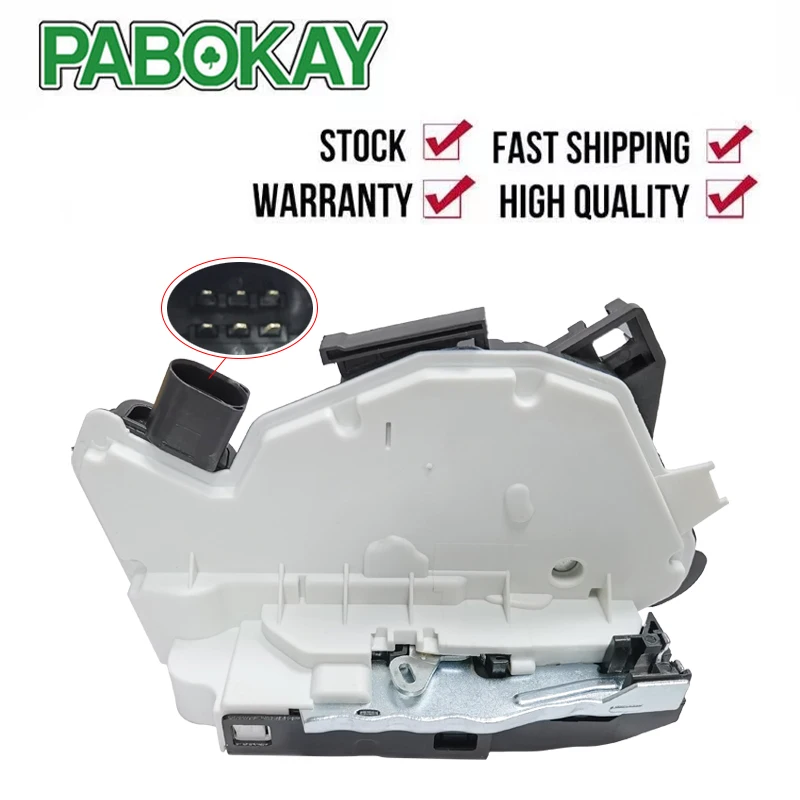 Door Lock Actuator Front Right for Audi A1 Volkswagen Tiguan CC 5N1837016A 5ND837016 5ND837016A 1S1837016C