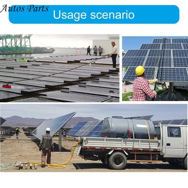 57BA 3.6m Solar Panel Cleaning Tool Sturdy Design for Roof and Ground Mounted Systems