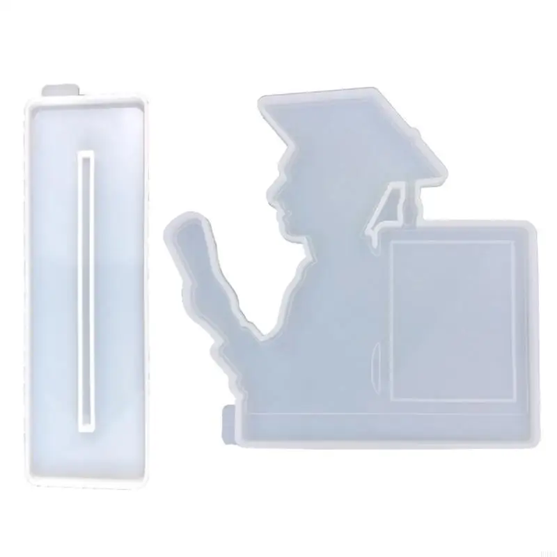 

R3MC Picture Frame Shaped Epoxy Mould Doctor Photo Frame Mold for Graduation Student