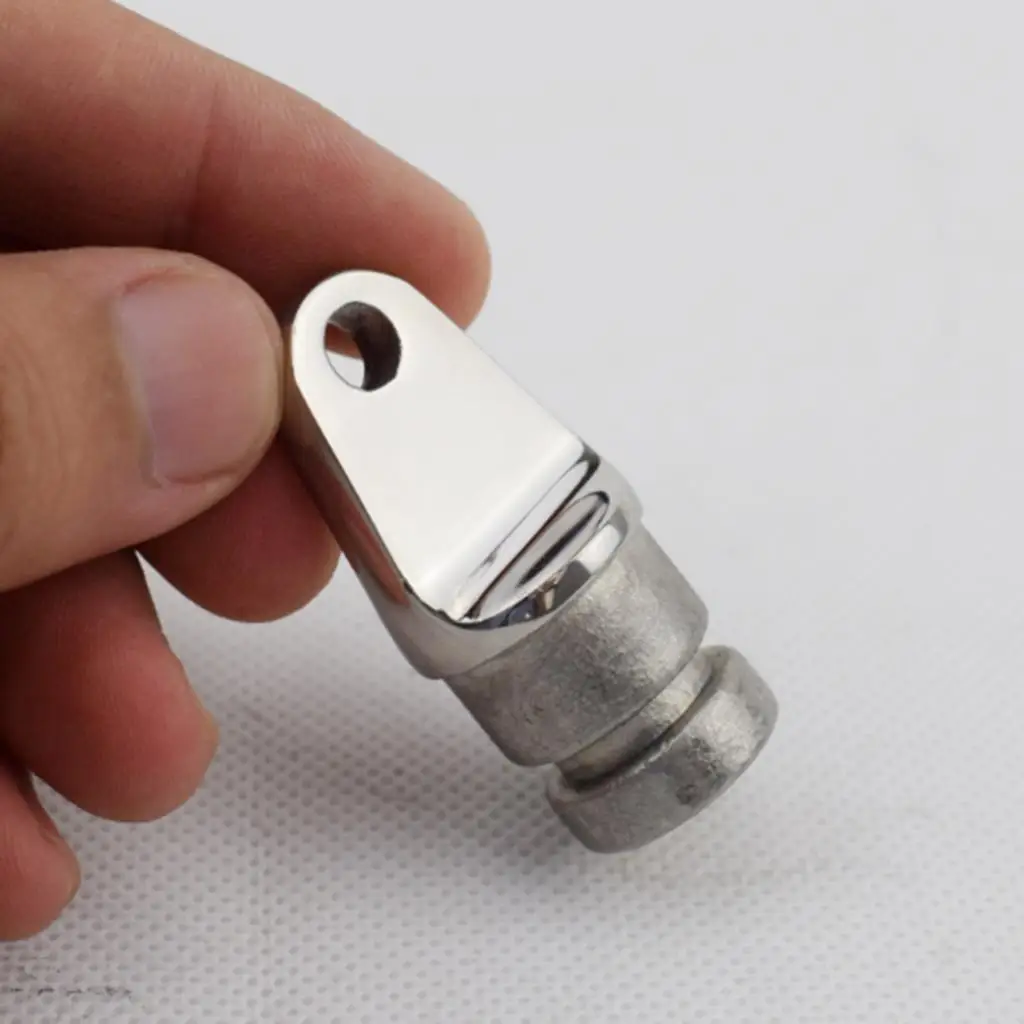 Bimini Top Inside Eye End 22mm Marine Boat Fitting Tube Stainless Steel 316 Hardware for Yacht Application
