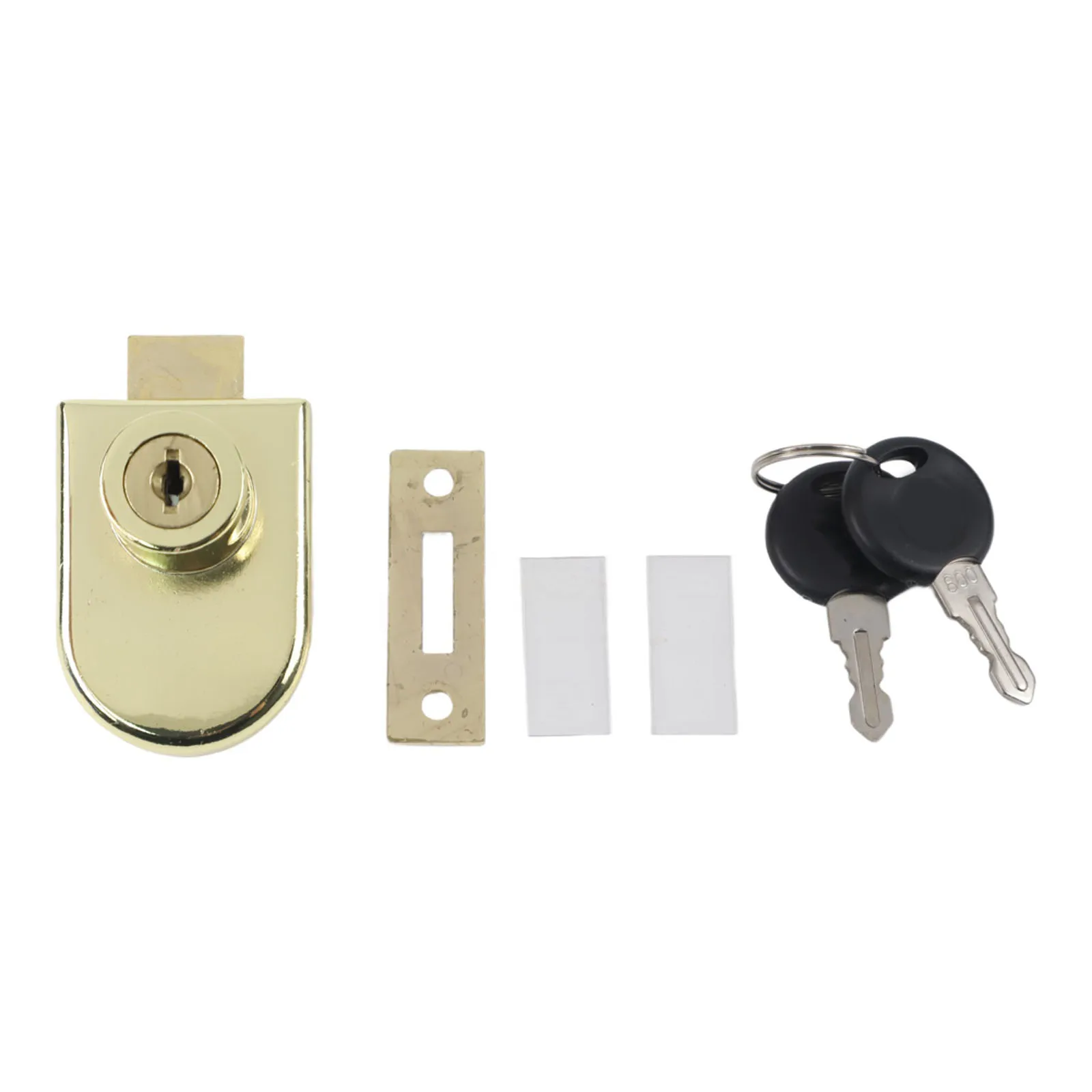 Elegant Door for Lock Display Case for Lock Elegant Gold Finish Long-lasting Use Quality Lock Mechanism Home Display For Display