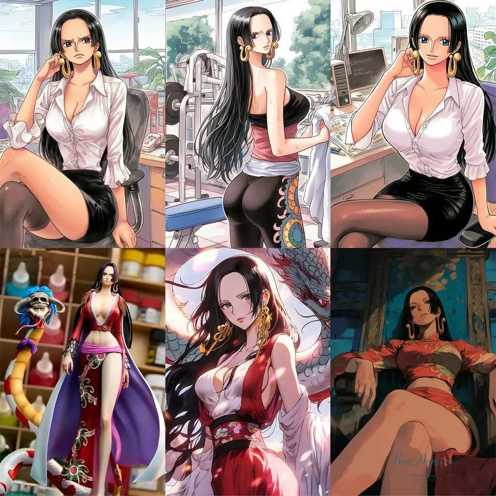 

One Empress Hancock Sticker Anime Character Nude Sexy Decorative Handbook Luggage Sticker Cute Stationery Phone Case, Luggage