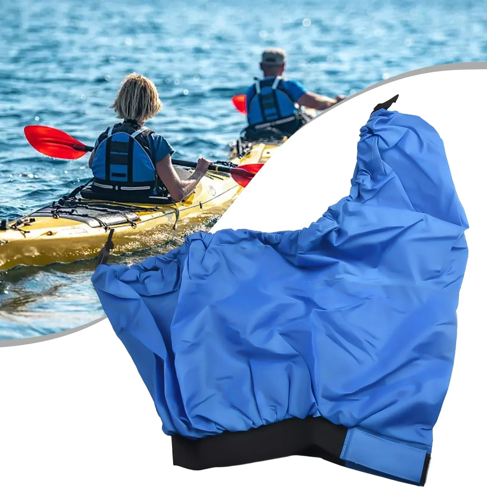 Premium Waterproof Kayak Canoe Boat Spraydeck Spray Deck Skirt Cockpit Cover Waterproof And Anti-dust Kayak Spray Skirt   N E W