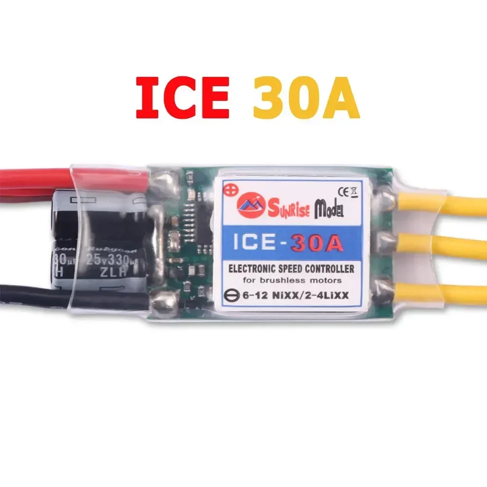 SunriseModel ICE 2-6S Helikopter Vliegtuig Borstelloze ESC met BEC Uitgang 18A 30A 40A 45A 60A 90A 100A 120A 150A voor RC Modellen DIY